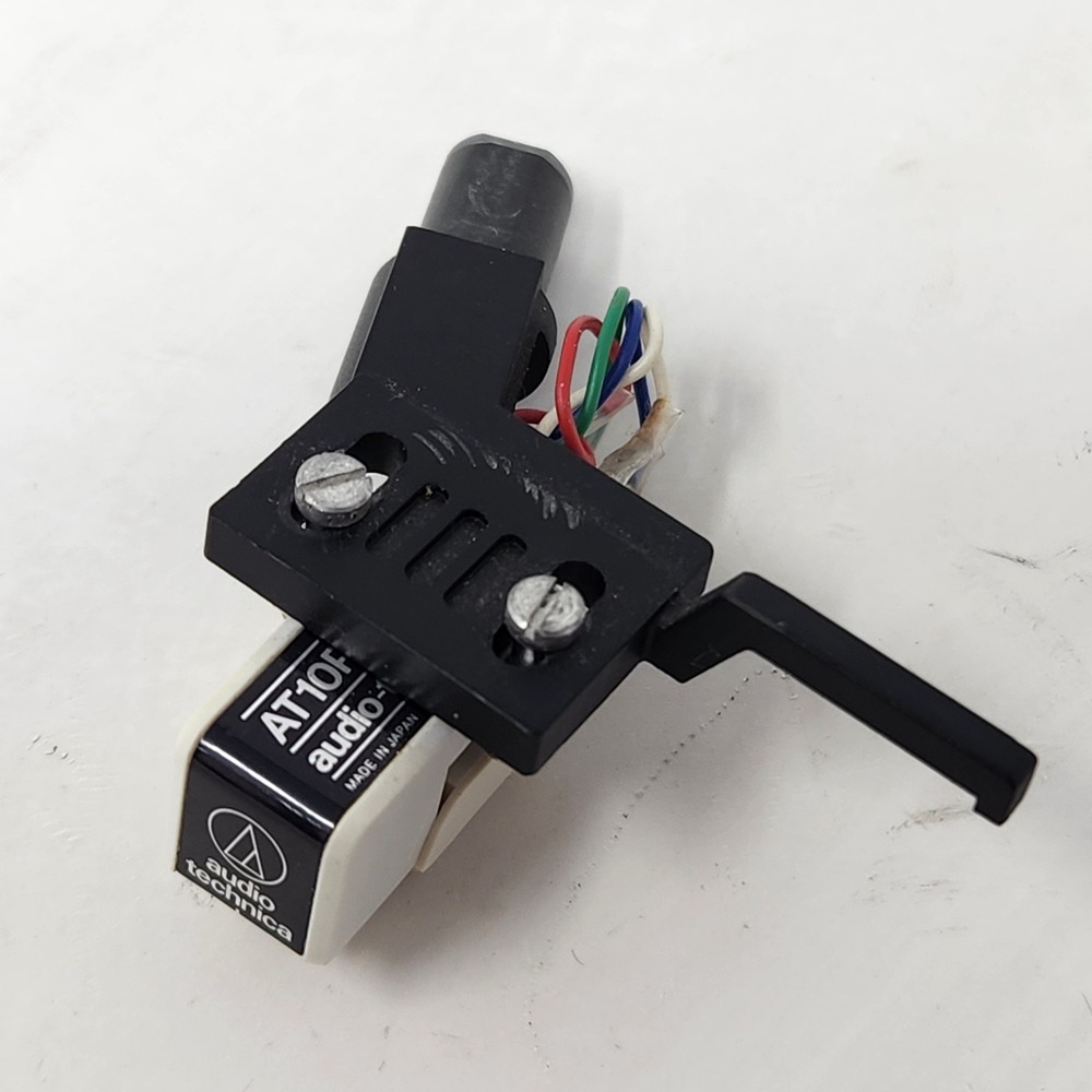 Audio-Technica AT10PQ Phono Cartridge with Headshell Made in Japan Vintage